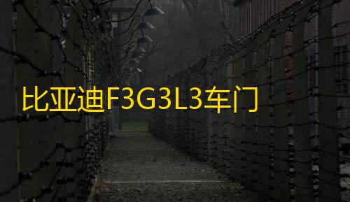 比亚迪F3G3L3车门喇叭前门音响速锐M6 宋 E5 后门改装喇叭扬声器