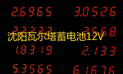 沈阳瓦尔塔蓄电池12V45A适配轩逸骊威逍客阳光思域CRV雅阁电瓶