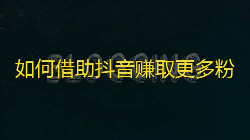 如何借助抖音赚取更多粉丝？成功的方法与技巧大揭秘！