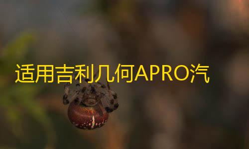 适用吉利几何APRO汽车后备箱改装专用隔板装饰隔物板收纳配件储物